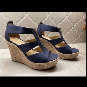 Michael Kors Berkley Espadrilles wedge - Navy Blue